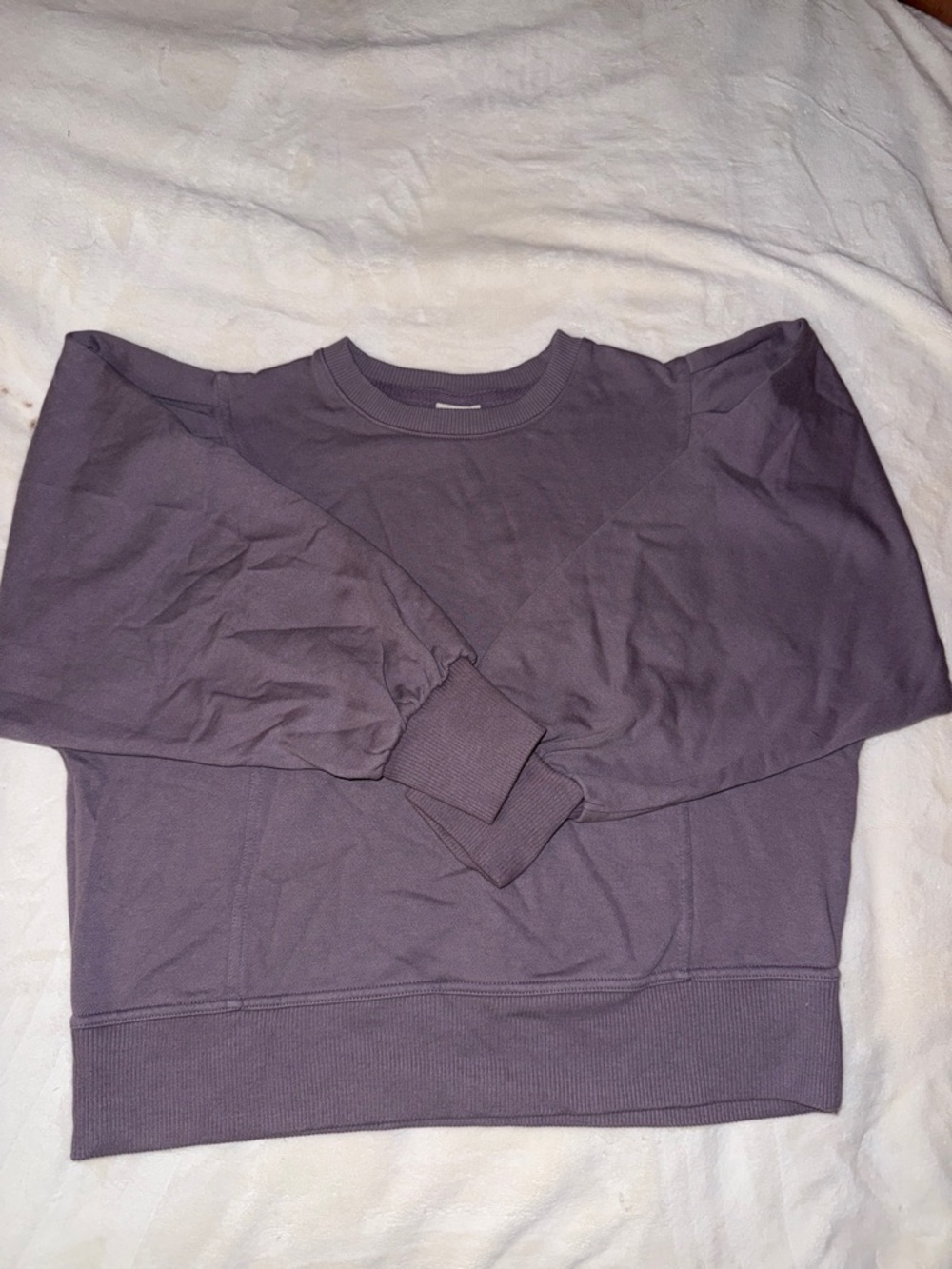 a new day Lavender Crewneck Sweatshirt